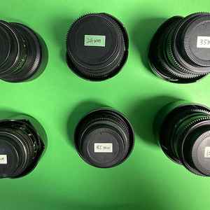 삼양 vdslr 렌즈 6구 셋트로 팝니다. 14mm 24mm 35mm 50mm 85mm 135mm