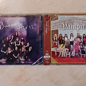 (미개봉CD) 아이즈원 일본 2집 , 싱글3집