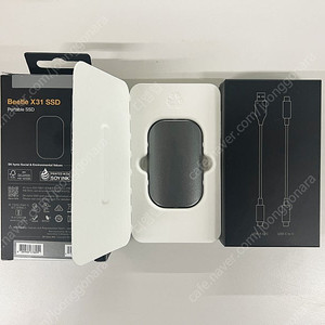 SK하이닉스 비틀 X31 외장SSD 2TB (개봉후 미사용)