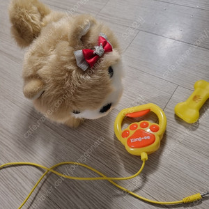 움직이는 강아지 인형 콩이