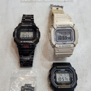 지샥 쥐샥 4가지 일괄판매 / 지샥 쥐샥 DW-5600TVA커스텀+5000럽콜+DW-5600본체+커넥터