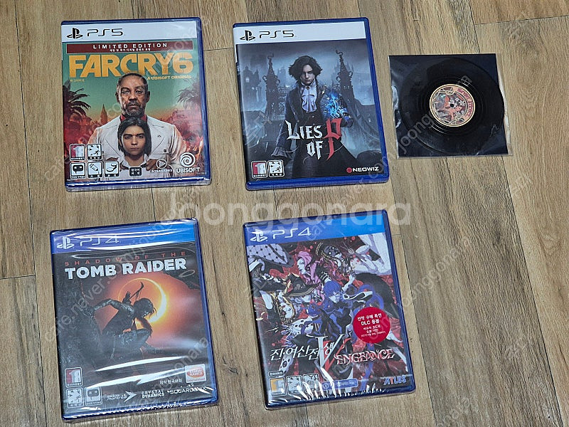ps4,ps5 p의거짓,툼레이더,진여신5,파크라이6--0