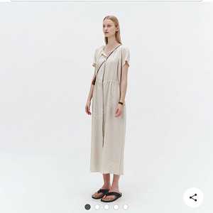 Dunst 던스트 미드썸머 롱드레스 린넨원피스 S