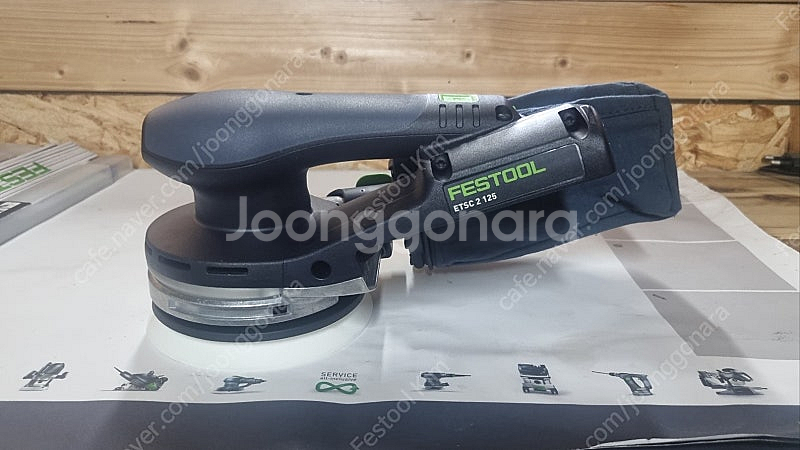 페스툴 FESTOOL 충전 편심 원형 5인치 샌더 ET...--1