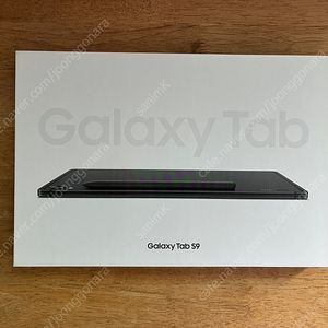 [미개봉] 갤럭시탭s9 128g wifi 그라파이트 팝니다.