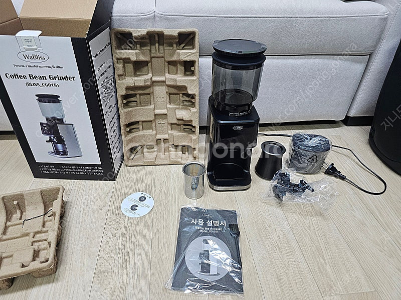 와블리스 전동 커피 그라인더--0