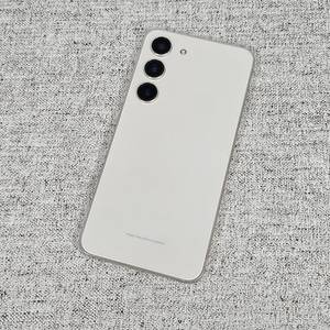 S911N 갤럭시 S23 크림색상 256GB 무잔상 A급 35만 판매합니다