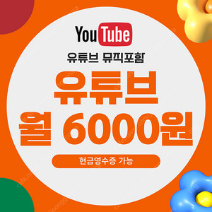 유튜브 프리미엄 구독 가족x 개인 (유튜브포함) 1달 1년 2년 판매합니다.
