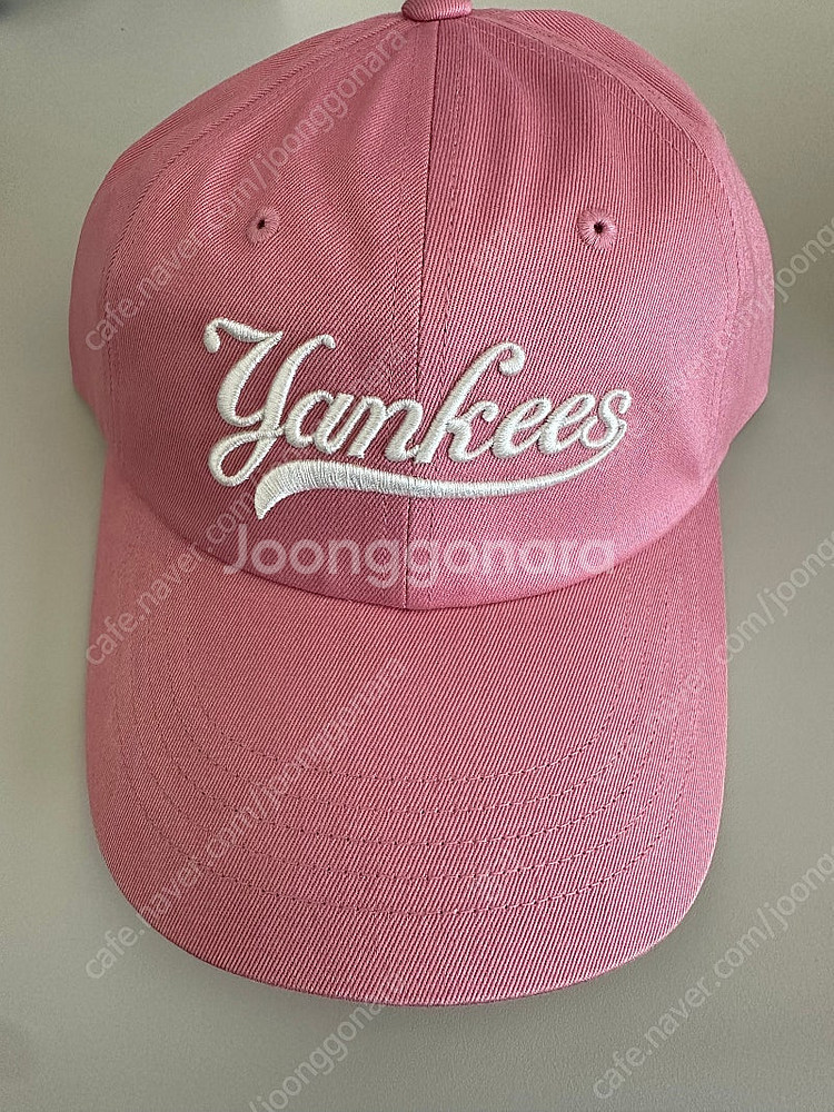 MLB 양키스 핑크 볼캡 (새상품)--0