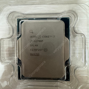 인텔 i7-12700F CPU 정품 팝니다