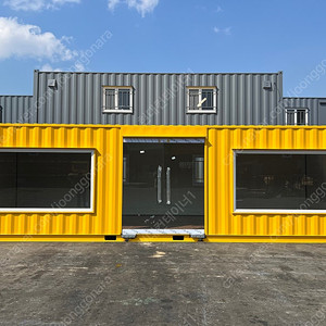 신품 컨테이너 3m*9m 컨테이너 /사무실/분양사무실/양개문/강화유리도어