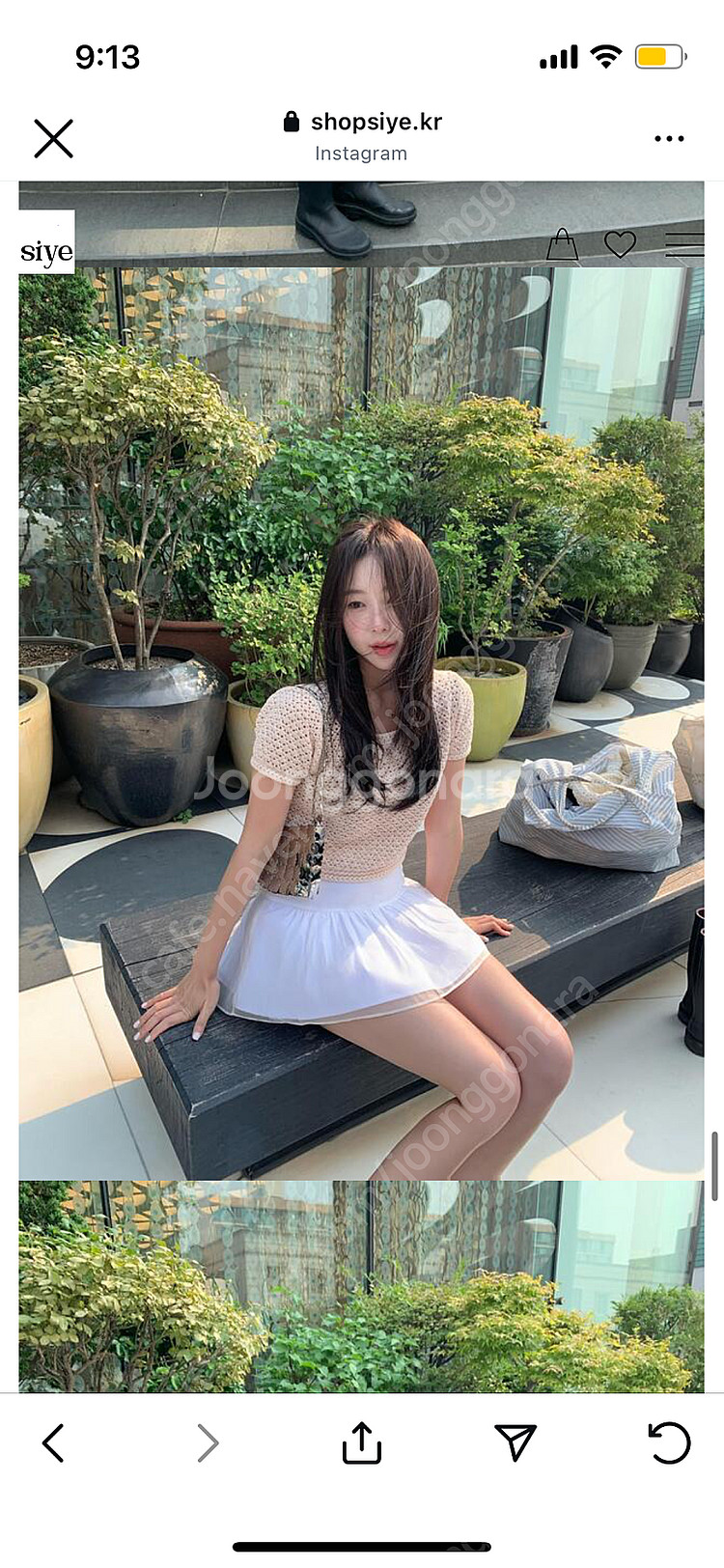 siye(시예) sienna scarcy knit 핑크--0
