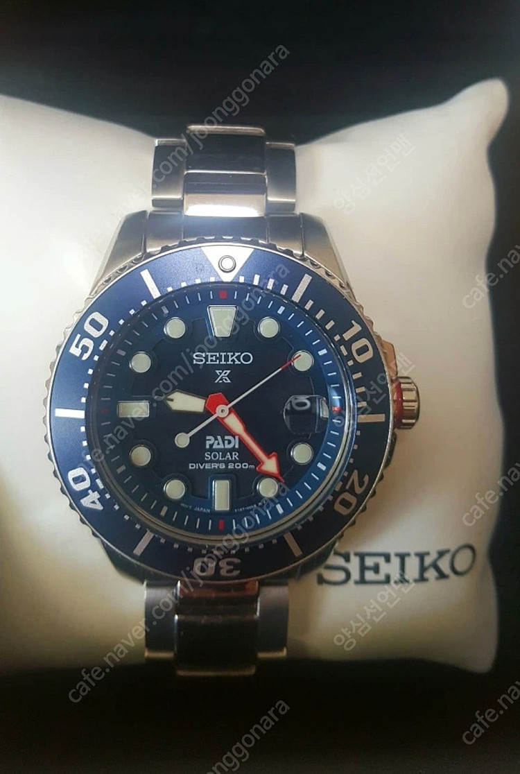 세이코프로스펙스 솔라다이버시계 이미지