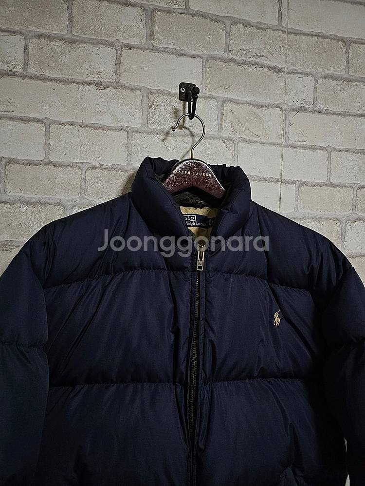 폴로 랄프로렌 팔라스 네이비 숏패딩 자켓 류준열 이진욱...--2