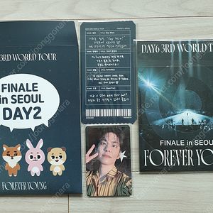 데이식스(day6) 포에버영(forever young) 피날레 콘서트(서울) 굿즈 판매