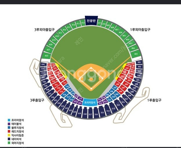 07/19 토요일 롯데 vs 엘지전 양도 잠실야구장 3...--0