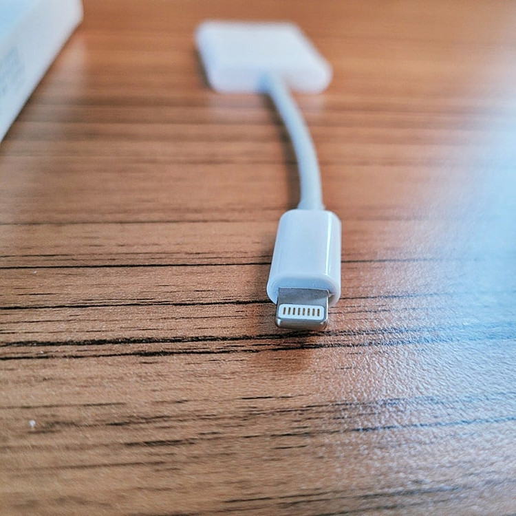 정품 애플 라이트닝 Lightning Digital AV 어댑터+애플 SD카드 리더기 일괄--2