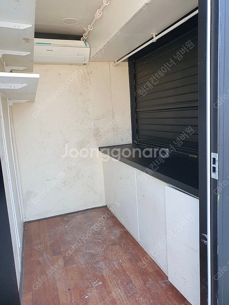 중고 컨테이너/ 커피부스/ 음식부스 2.4m*1.7m--3