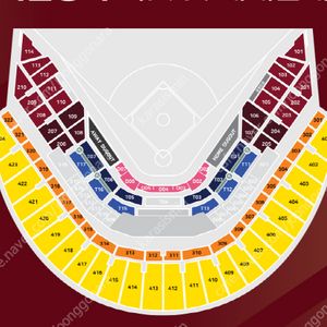 7/23 수 롯데vs키움 3루 ,4층내야 통로석