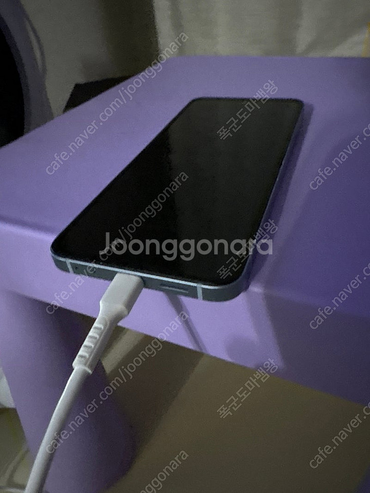 갤럭시 z flip 6 512gb 블루 액정교체 배터리...--1