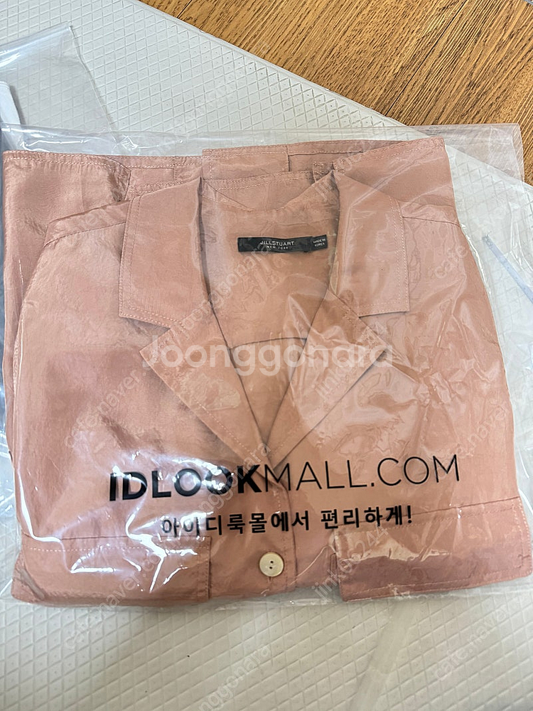 질스튜어트뉴욕 반팔 블라우스 반팔 셔츠 남방--8