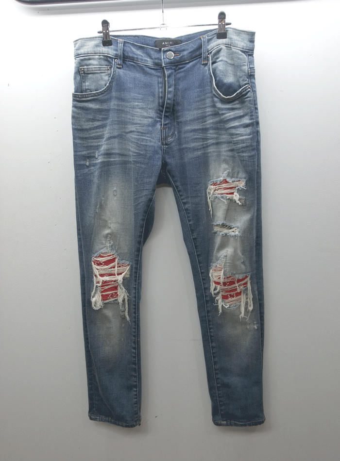 정품 AMIRI 디스 진 33.5-34정도--0