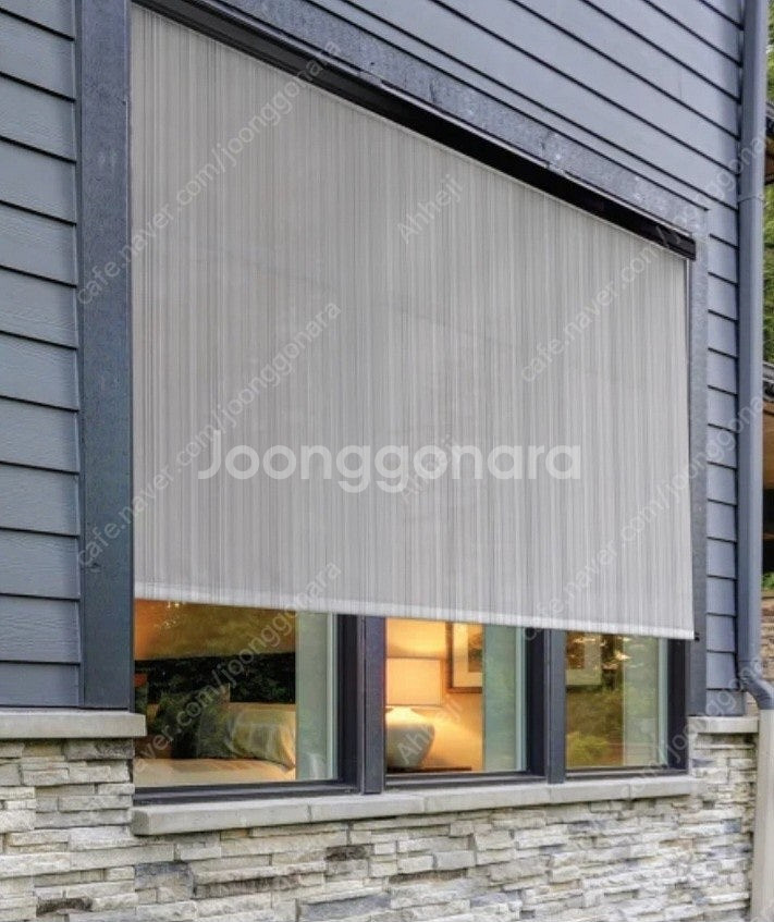 쿨스팟 야외용 선 셰이드 수동 2.4m x 2.4m 가...--0