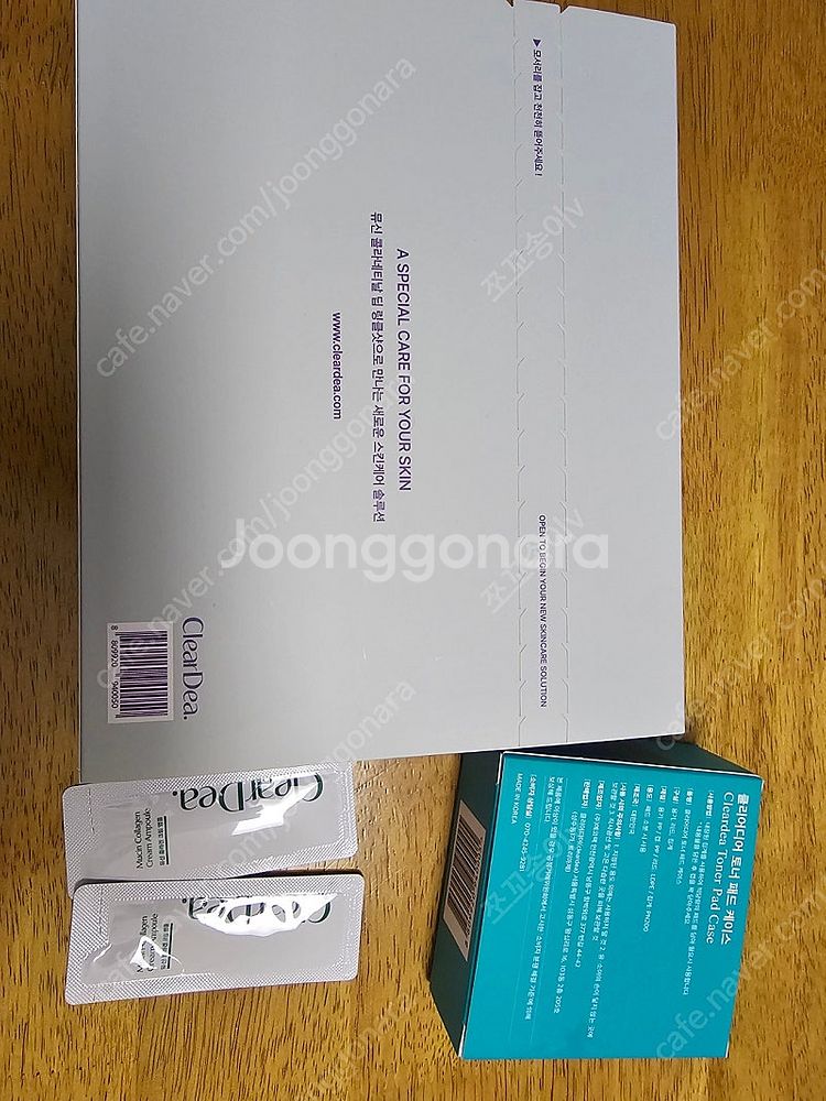 클리어디어 클디 뮤신 링클샷 한박스 팝니다 운비포함가--2