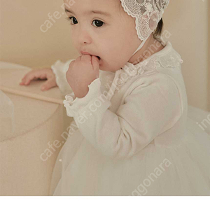 신생아 보넷 레이스 돌