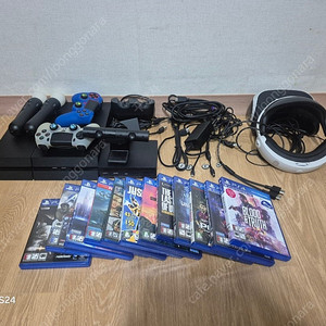 ps4 vr 풀셋 게임12종 팔아요..!!!