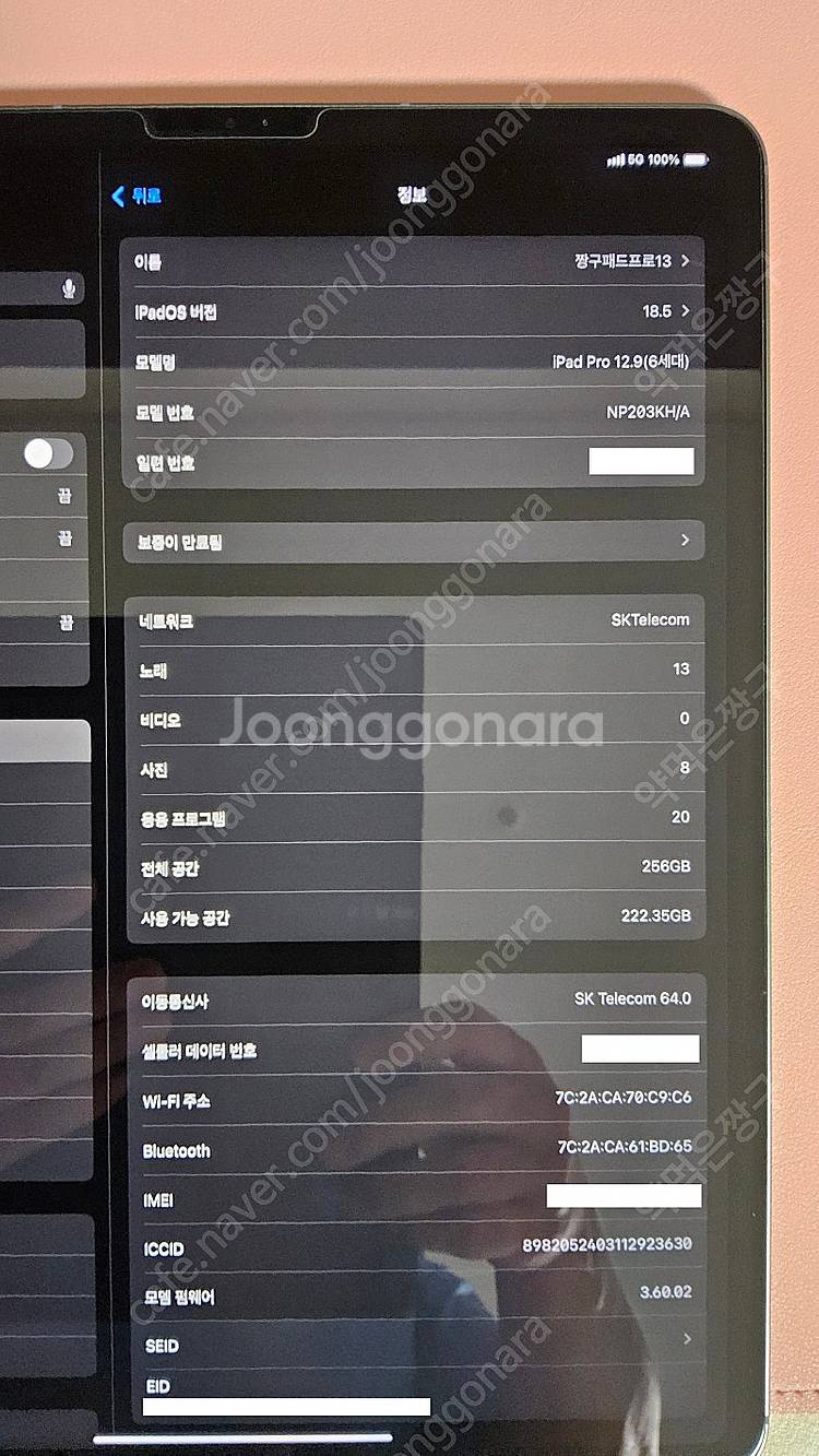 아이패드 프로 12.9인치 6세대(M2) 256GB 셀...--1