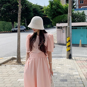 바이씨니 썸머플리츠세트 블랙