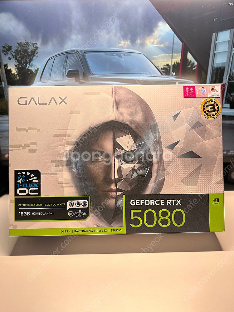미개봉)갤럭시 RTX 5080 OC WHITE--0
