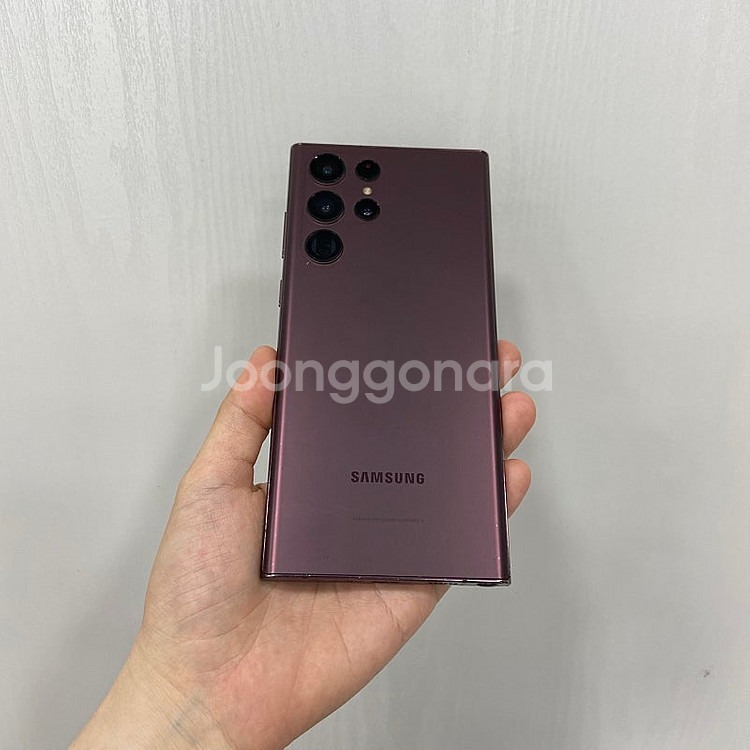 85413 갤럭시S22울트라 버건디 256GB 부산 중...--2