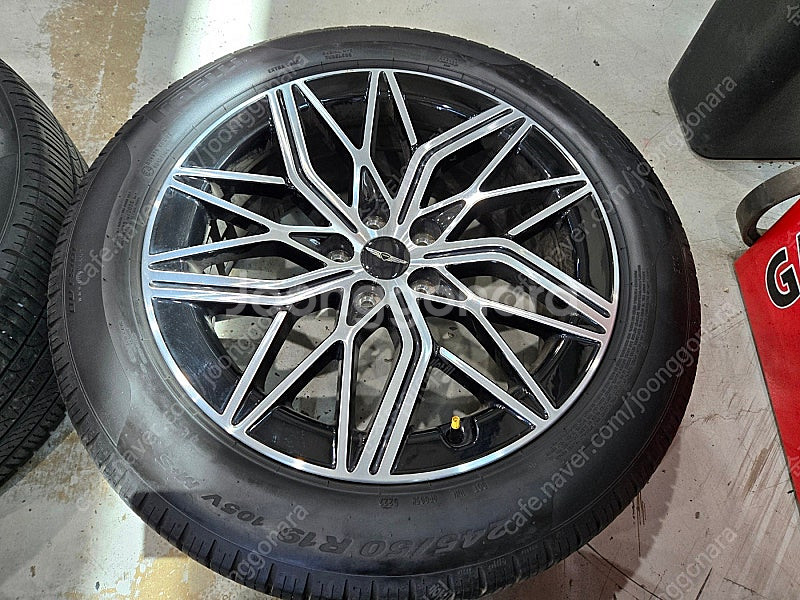 제네시스G90 RS4 19인치 순정 휠타이어 판매합니다--2