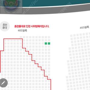 7월 18일 금 LG vs 롯데 외야석 402블럭 3열 통로 2연석