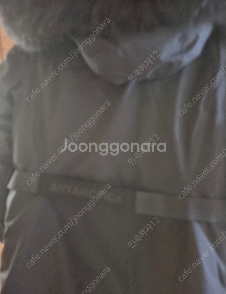 코오롱 롱패딩 2XL 다크그레이--2