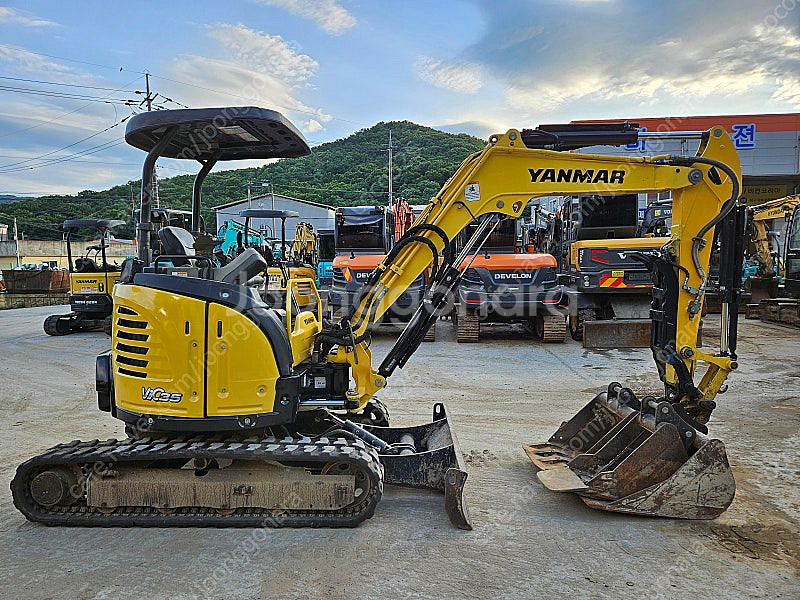얀마3.5톤 미니굴삭기 VIO35 2019년 코집 버켓...--2