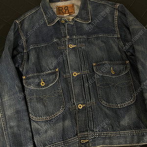 RRL 더블알엘 카우보이 데님 트러커 자켓