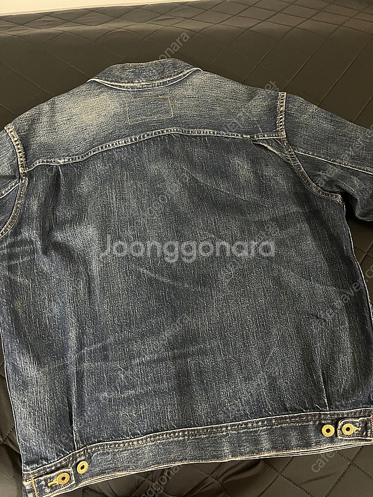 RRL 더블알엘 카우보이 데님 트러커 자켓--5