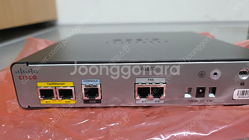 Cisco VG202 팝니다.--2