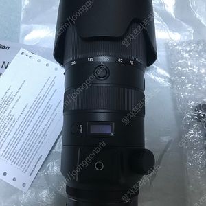 [니콘 NIKON] Z마운트 70-200mm f2.8 VR S 렌즈