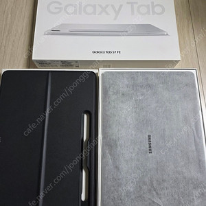 갤럭시탭 S7 FE+ 미스틱실버 64gb+ 스태딩 케이스 SS급 판매합니다.