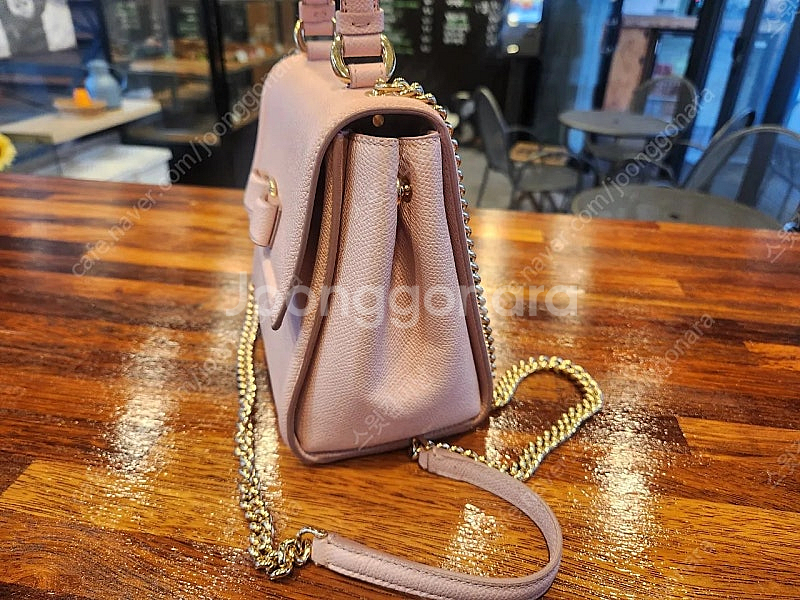 페라가모 21 G646 바라 장식 탑핸들 스몰 캐리백 ...--2