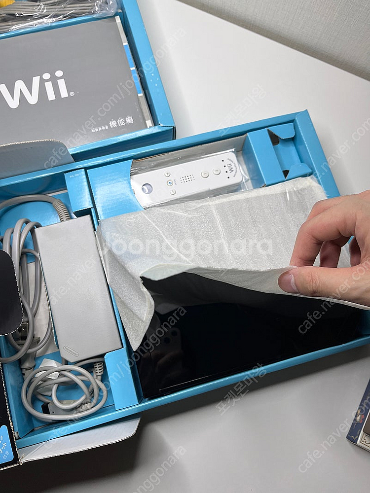닌텐도 wii 블랙 일본판 박스셋 + 소닉과 비밀의링 ...--4