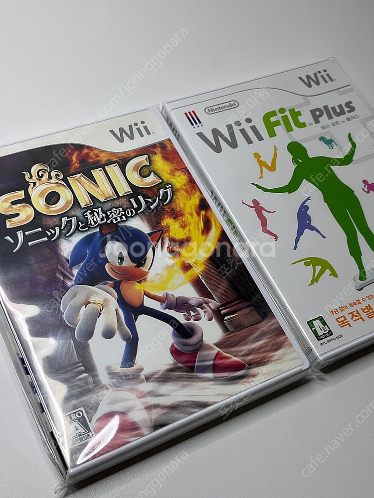 닌텐도 wii 블랙 일본판 박스셋 + 소닉과 비밀의링 ...--6