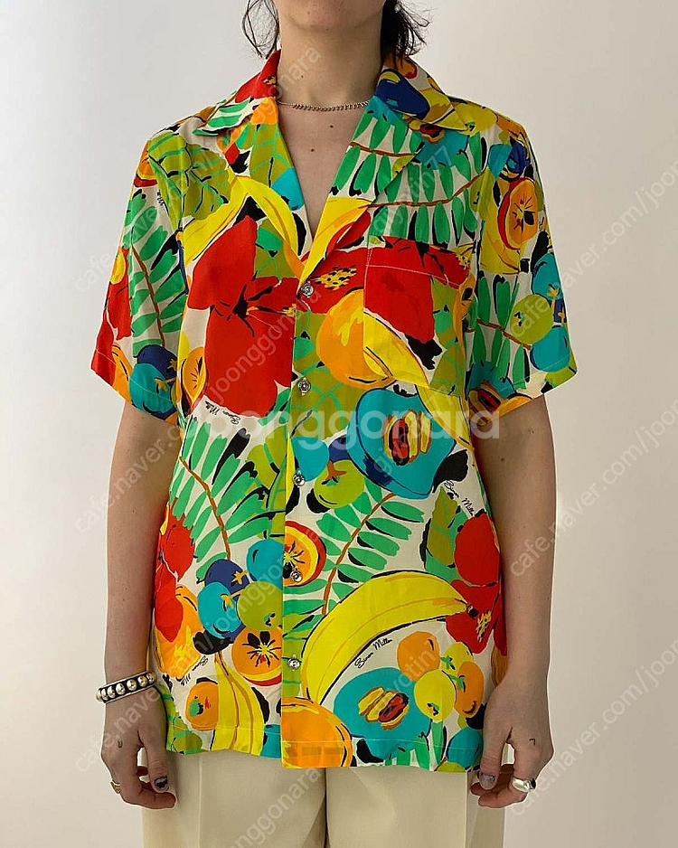 시몬 밀러 SEEM 과일 여성 셔츠--1