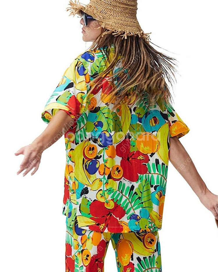 시몬 밀러 SEEM 과일 여성 셔츠--2