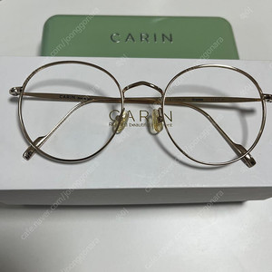 카린 브리즈 c1 골드 안경테 carin breeze