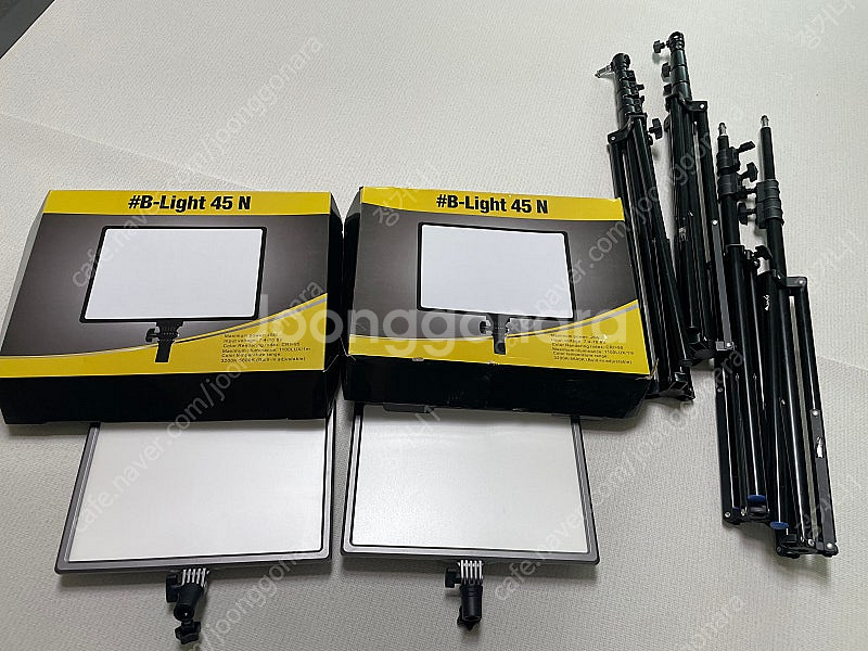 방송 장비 조명 스탠드 개인방송 용품 싸게 판매합니다.--1